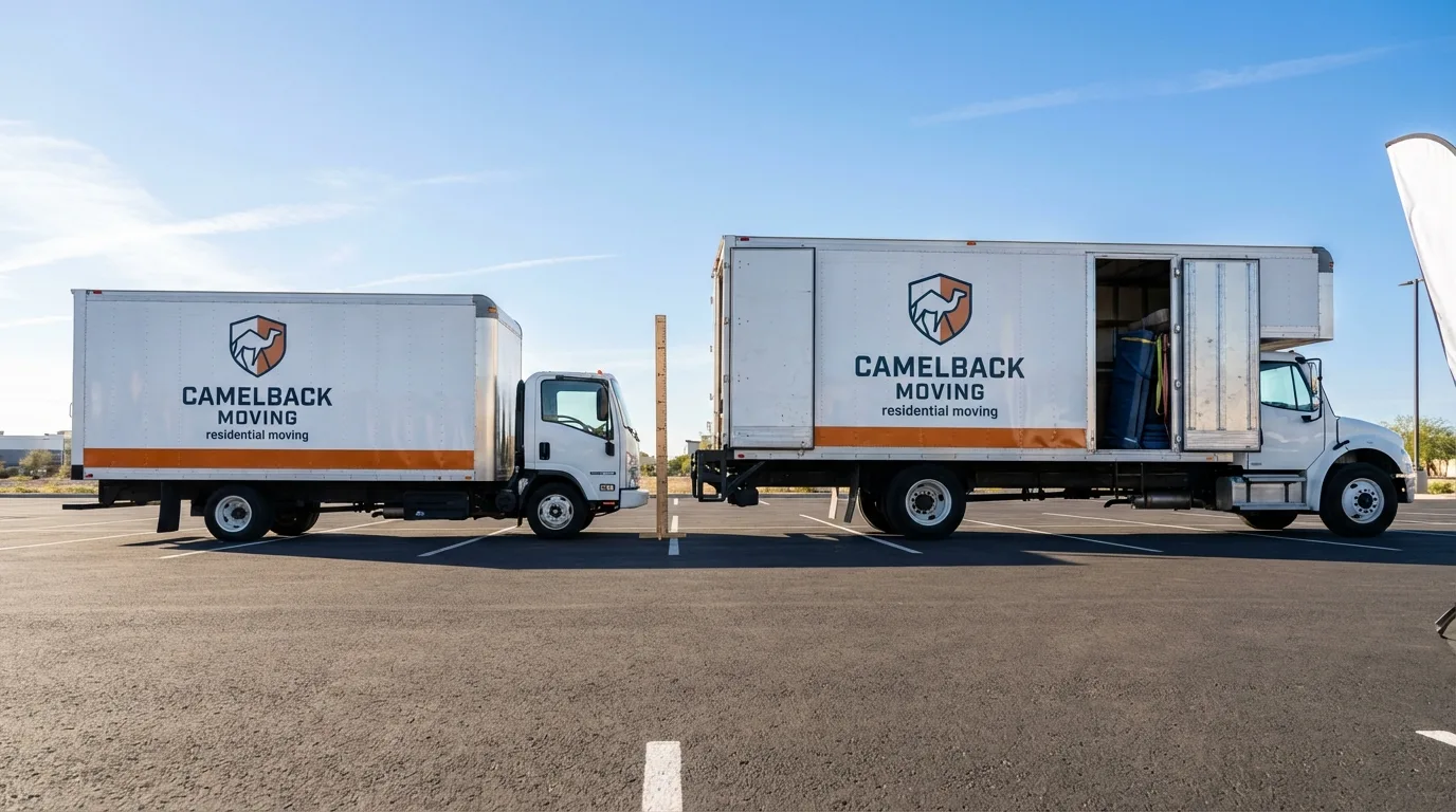 Moving truck size capacity guide in Paulsboro